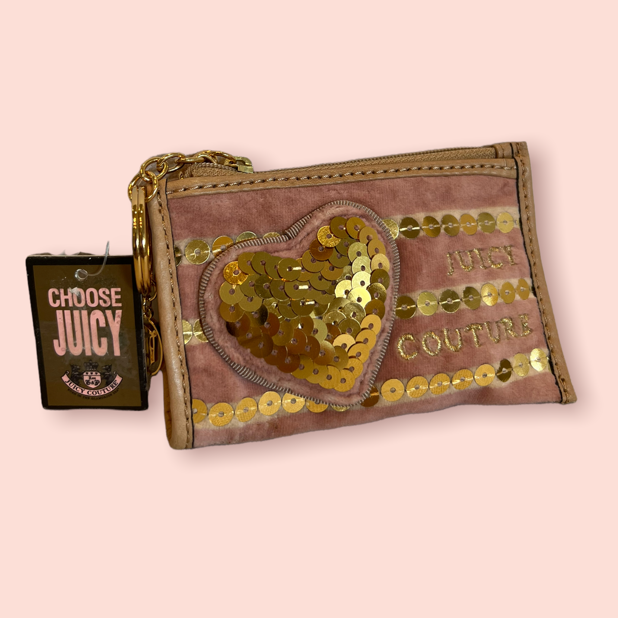 JUICY COUTURE Rare Quilted Velvet Coin Purse Key Fob Vintage | Coin purse, Juicy  couture, Fobs
